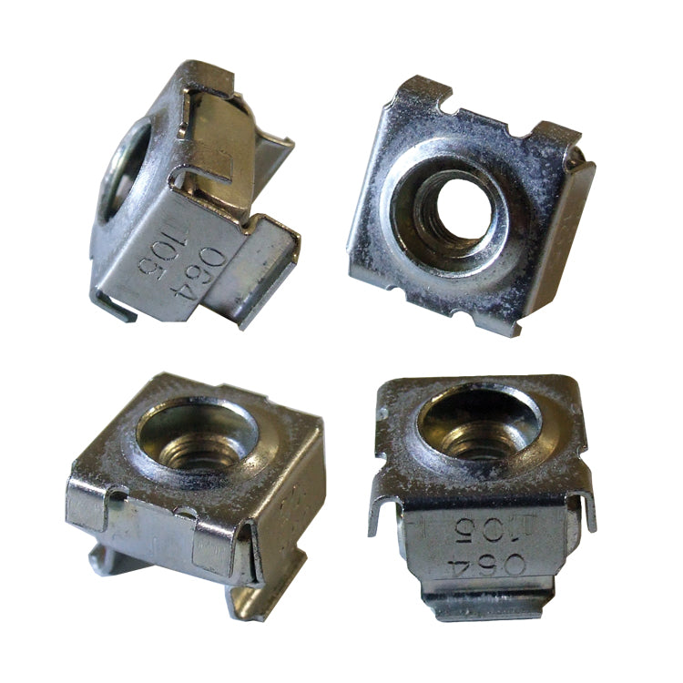 Hammond CAGKIT1224 M6 Mounting Cage Nut, 50pk