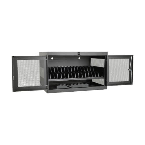 Tripp Lite Charging Station, 16 AC Outlets, Chromebooks and Laptops, Wall-Mount