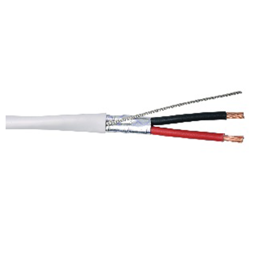 14ga 2c  Stranded  Shielded CMP White 1000' Reel