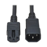Tripp Lite Series Power Cord C14 to C15 - Heavy-Duty, 15A, 250V, 14 AWG, 6 ft.