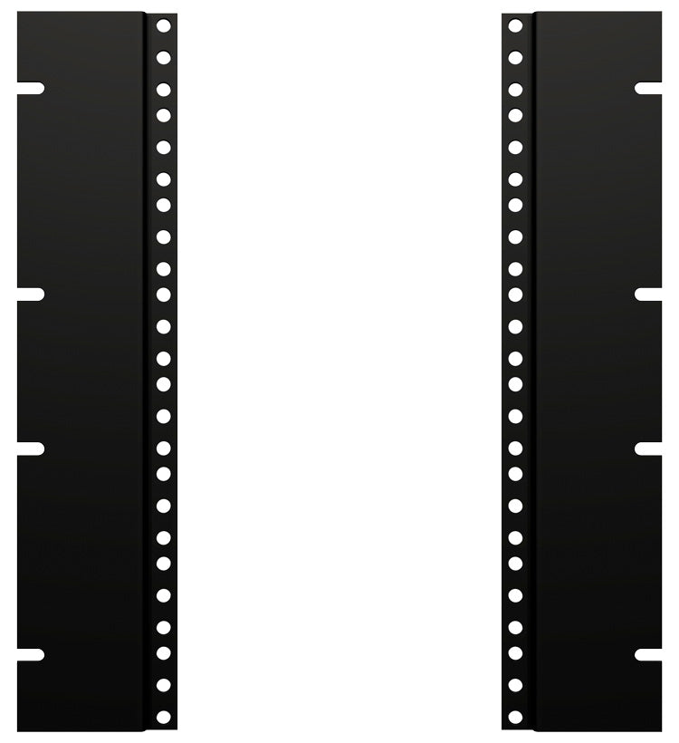Hammond, PBAS Series, Rack Rail Reducer 24" to 19" -1U Black