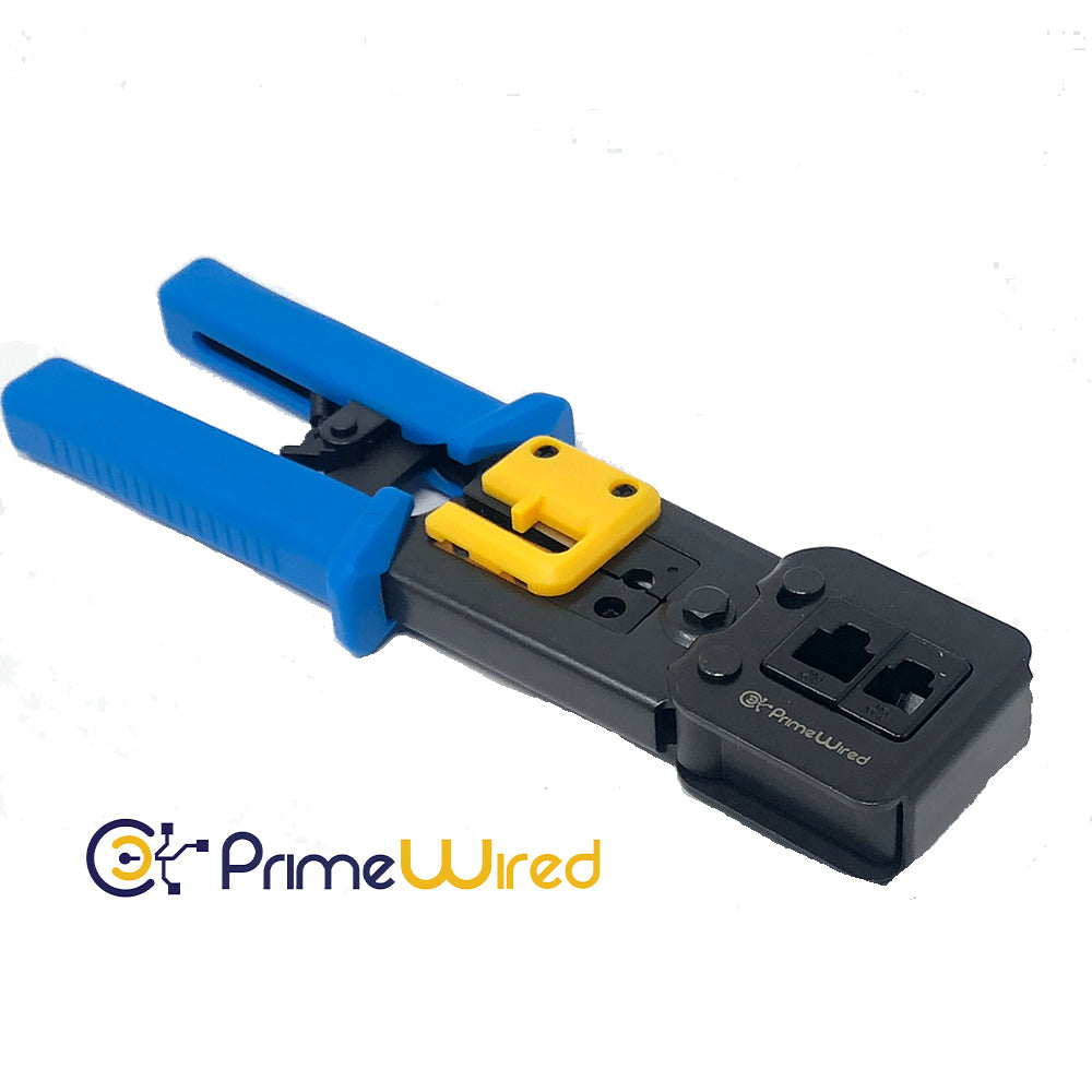 Pass Through Crimp Tool For RJ45 Feed Through